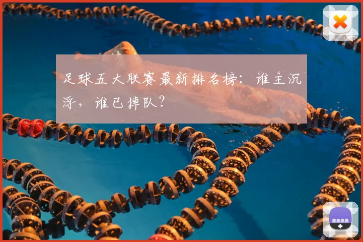 足球五大联赛最新排名榜：谁主沉浮，谁已掉队？