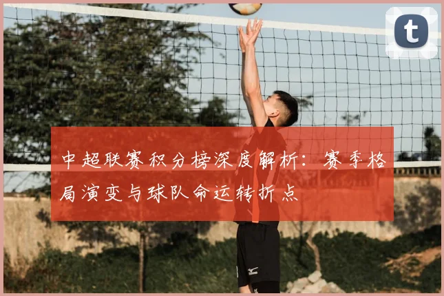 中超联赛积分榜深度解析：赛季格局演变与球队命运转折点